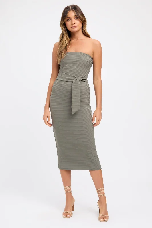 Ada Midi Dress Fashionable A-Line Midi Dress