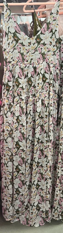 Breezy Meadow Maxi Dress Comfortable Bohemian Maxi Dress