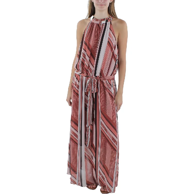 City Chic Womens Printed Chiffon Maxi Dress Trendy Printed Maxi Dress