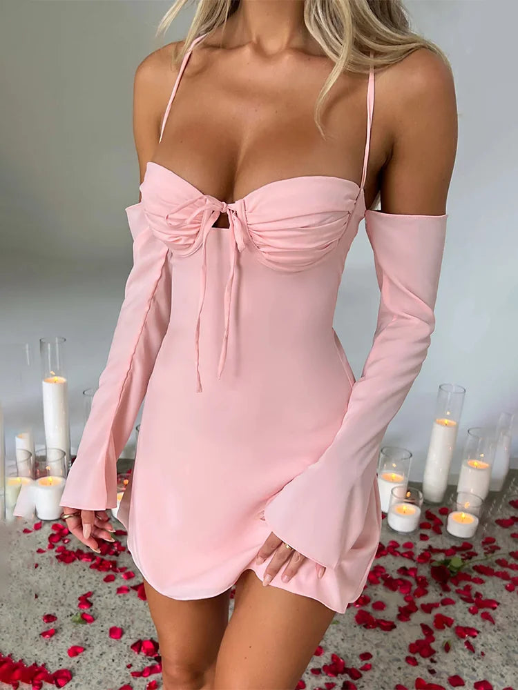 Bodycon Bandage Spaghetti Strap Spring Summer Backless Nightclub Sexy Party Mini Dress Cozy Jersey Mini Dress Bodycon Bandage Spaghetti Strap Spring Summer Backless Nightclub Sexy Party Mini Dress Cozy Jersey Mini Dress