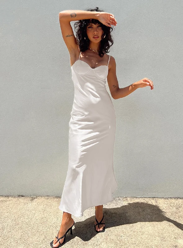 Creewood Maxi Dress Champagne Comfortable Casual Maxi Dress