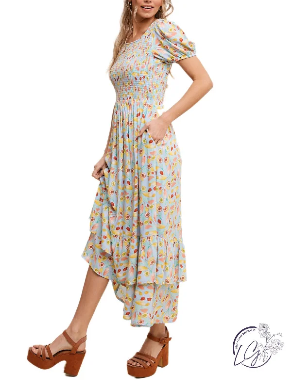Peace Of Mind Maxi Dress Comfortable Plunging Neckline Maxi Dress