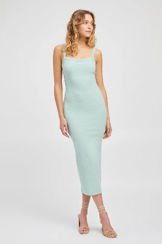 Harper Midi Dress Comfortable Deep V Midi Dress