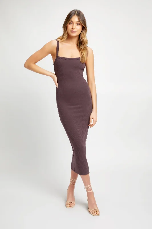 Harper Midi Dress Trendy Off-Shoulder Ruffle Midi Dress