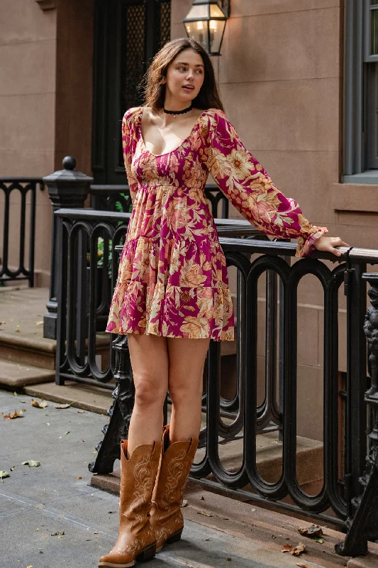 KEEPER OF MY HEART WOVEN MINI DRESS Fashionable Button-Front Mini Dress