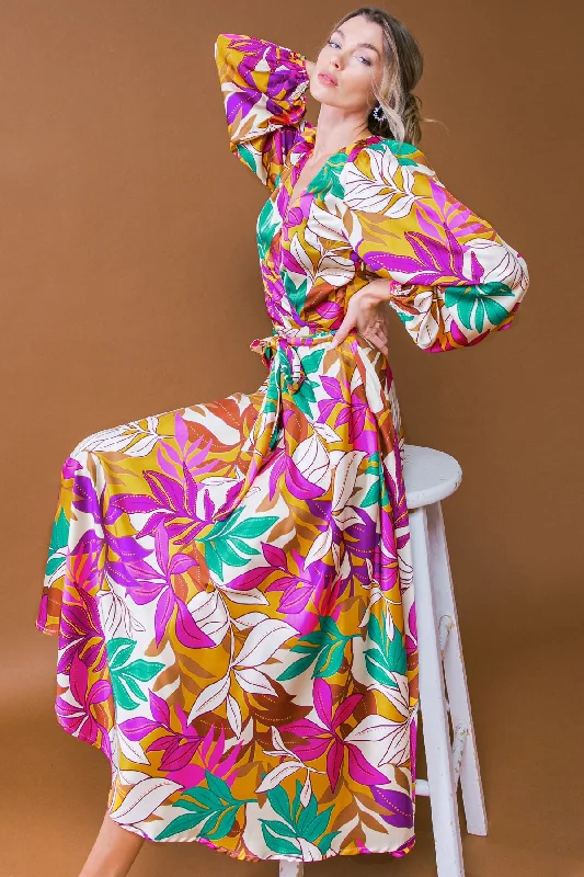 CAREFREE CONFIDENCE WOVEN MIDI DRESS Comfortable Casual Midi Dress
