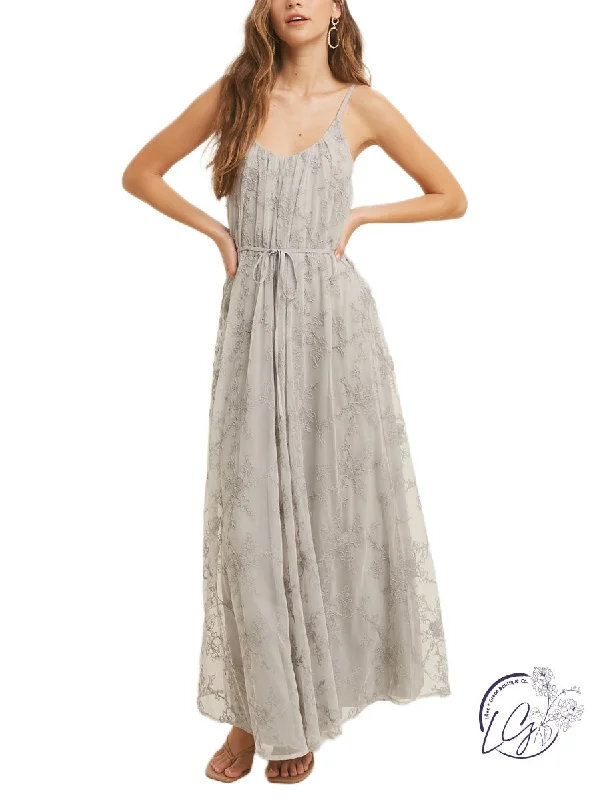 Angelic Maxi Dress Fashionable Asymmetrical Maxi Dress