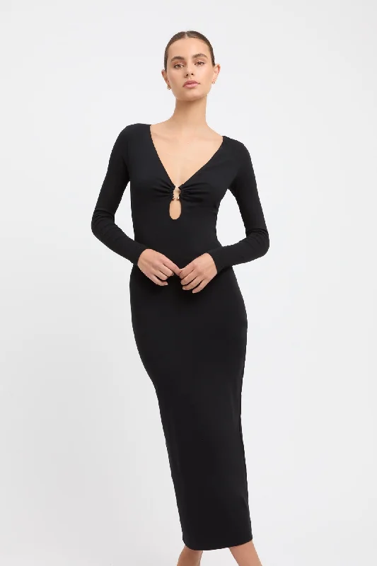 Phoebe Midi Dress Fashionable A-Line Midi Dress