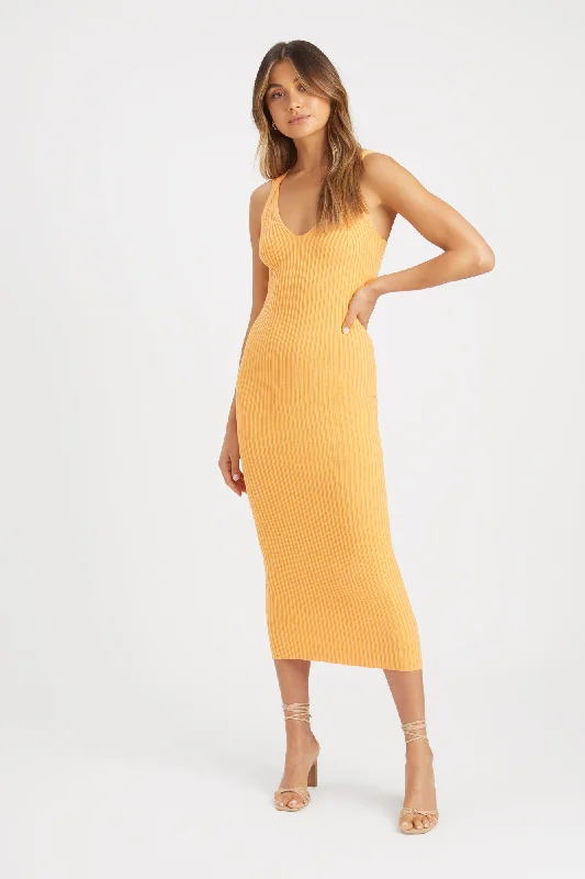 Sadie Double Strap Midi Dress Stylish Button-Down Midi Dress