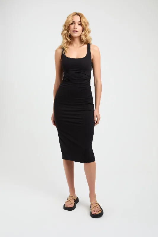 Sascha Midi Dress Elegant V-Neck Midi Dress