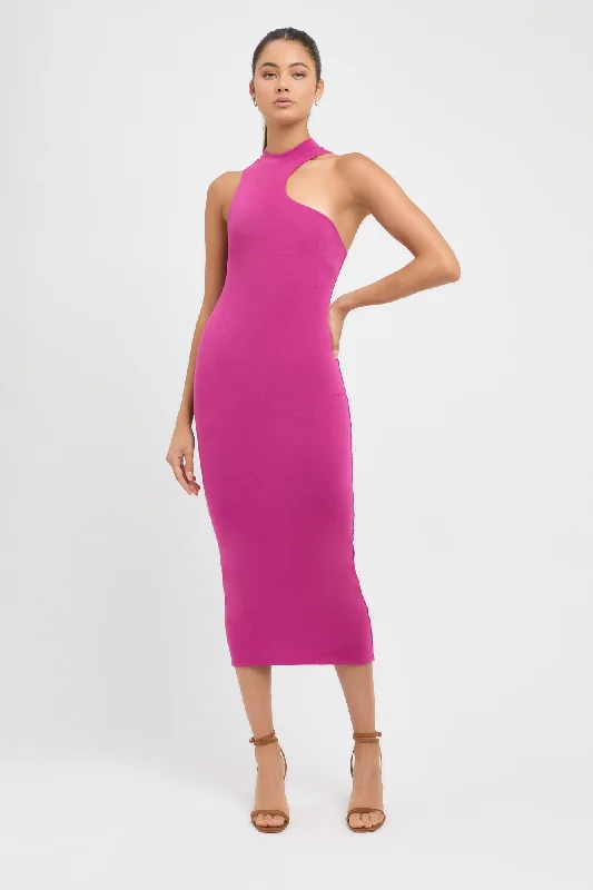 Spencer Midi Dress Cozy Tie-Dye Midi Dress