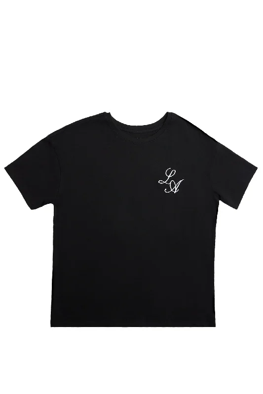 Los Angeles Wellness Club Graphic Relaxed Tee Denim Fabric Leather Fabric Suede Fabric Los Angeles Wellness Club Graphic Relaxed Tee Denim Fabric Leather Fabric Suede Fabric