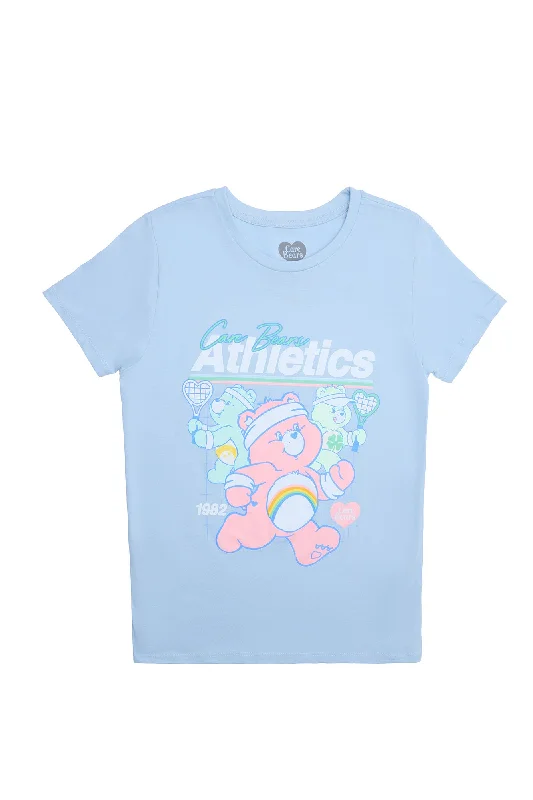 Care Bears Athletics Graphic Classic Tee Graphic Embroidered Appliqued