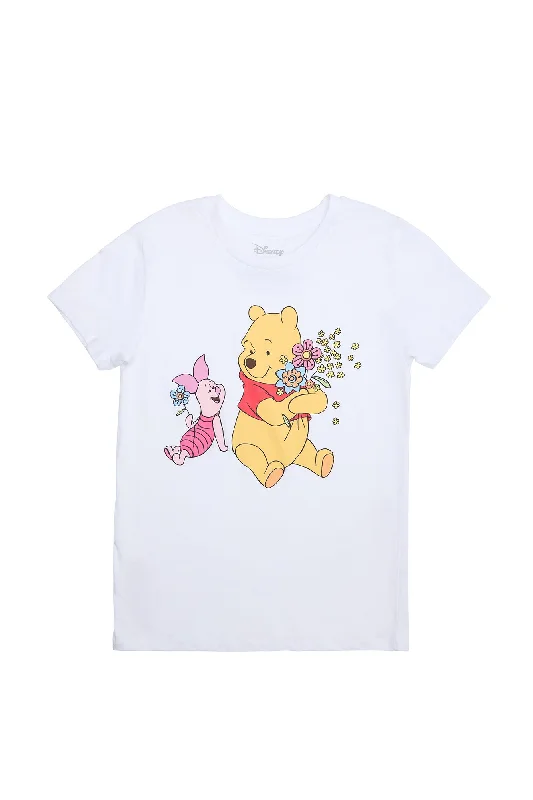 Winnie The Pooh And Piglet Graphic Classic Tee Lace Blend Ribbed Blend Corduroy Blend Winnie The Pooh And Piglet Graphic Classic Tee Lace Blend Ribbed Blend Corduroy Blend