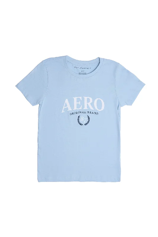 AERO Original Brand Graphic Classic Tee Rayon Fabric Velvet Fabric Corduroy Fabric