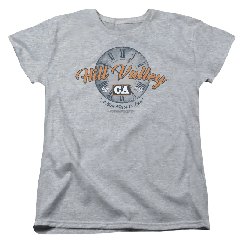 Back To The Future Hill Valley - Women's T-Shirt Elegant Classic Vintage