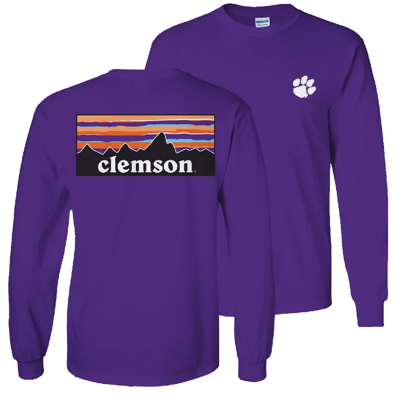 Clemson Landscape Design Tee | Long Sleeve Elegant Classic Vintage