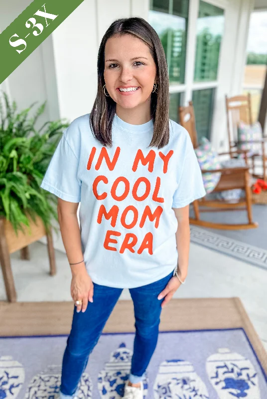 In My Cool Mom Era T-Shirt Front Pockets Side Pockets Patch Pockets