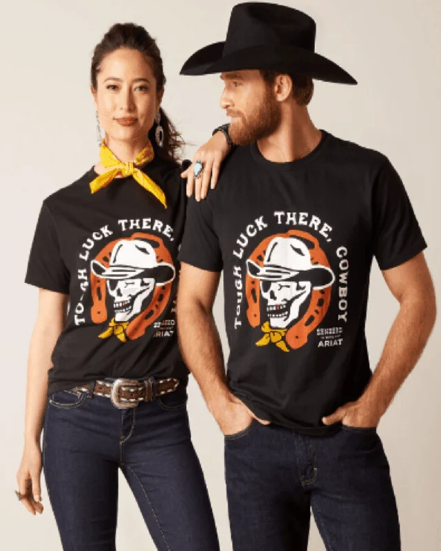 Ariat Black Sendero Winking Skull Tee 10047839 Chenille Fabric Brocade Fabric Lace Fabric Ariat Black Sendero Winking Skull Tee 10047839 Chenille Fabric Brocade Fabric Lace Fabric