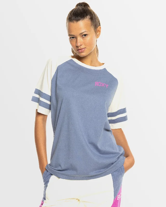 Womens Essential Energy Short Sleeves Sport T-Shirt Rayon Velvet Corduroy
