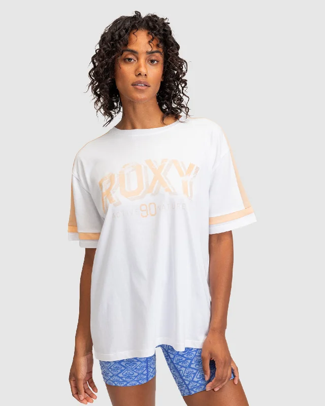 Womens Essential Energy T-Shirt Cotton Fabric Linen Fabric Terry Fabric