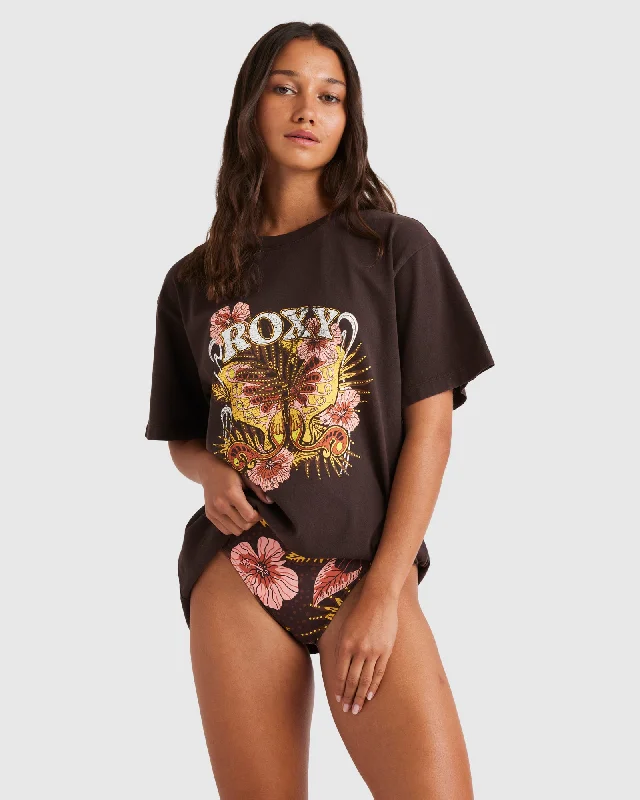 Marakech Printed Tee Cozy Warm Stylish