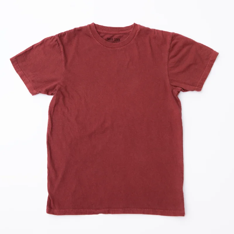 Natural Dye T-Shirt - Port Chenille Blend Fleece Blend Nylon Blend
