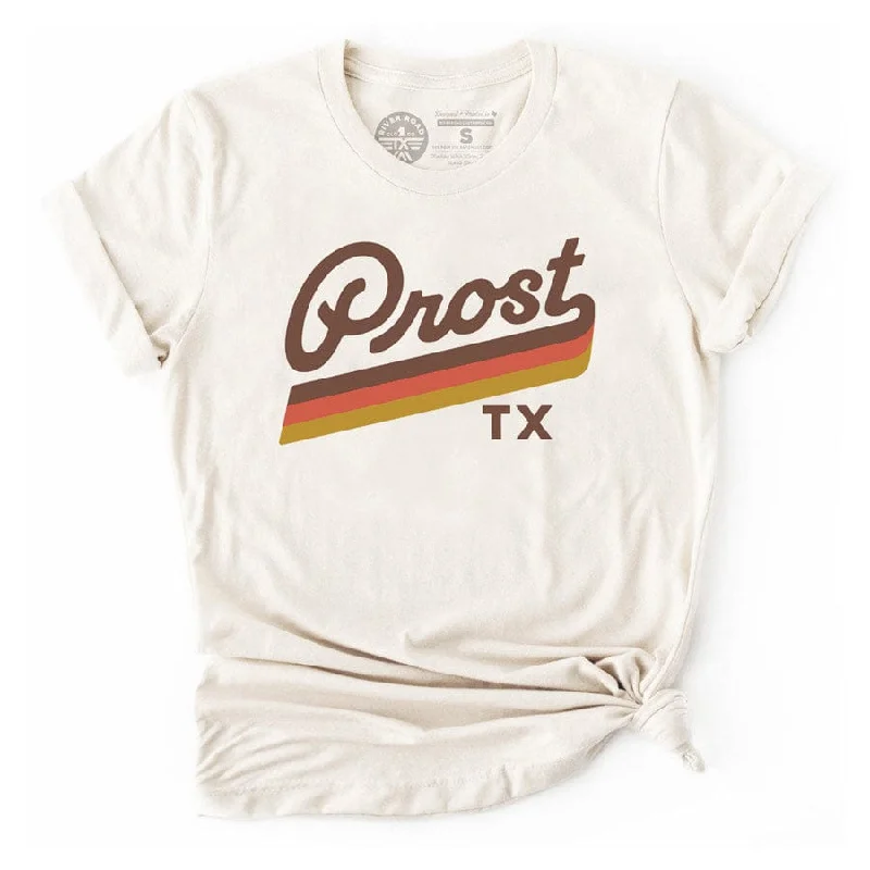 Prost TX Tee Embroidered Appliqued Beaded