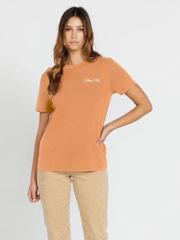 Stone Step Tee - Wild Ginger Oversized T-Shirt Spandex breathable