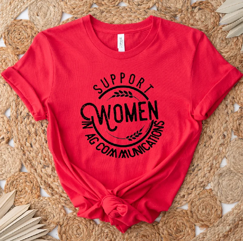 Support Women in AG Communications T-Shirt (XS-4XL) - Multiple Colors! Elasticated Padded Insulated Support Women in AG Communications T-Shirt (XS-4XL) - Multiple Colors! Elasticated Padded Insulated