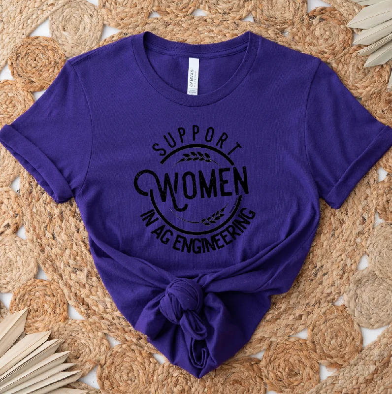 Support Women in AG Engineering T-Shirt (XS-4XL) - Multiple Colors! Chenille Brocade Lace Support Women in AG Engineering T-Shirt (XS-4XL) - Multiple Colors! Chenille Brocade Lace