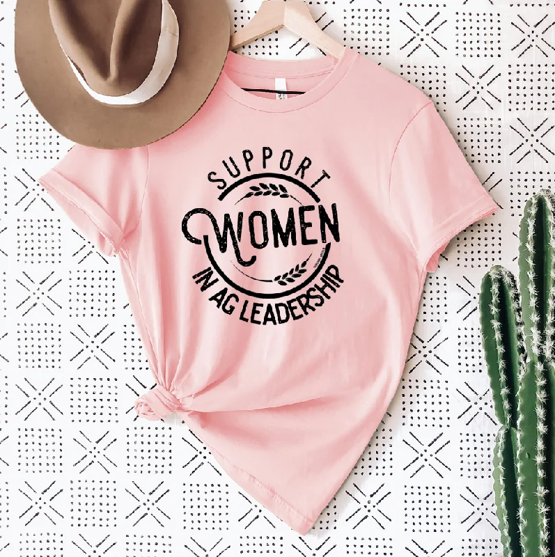 Support Women in AG Leadership T-Shirt (XS-4XL) - Multiple Colors! Beaded Sequined Faux Fur Support Women in AG Leadership T-Shirt (XS-4XL) - Multiple Colors! Beaded Sequined Faux Fur