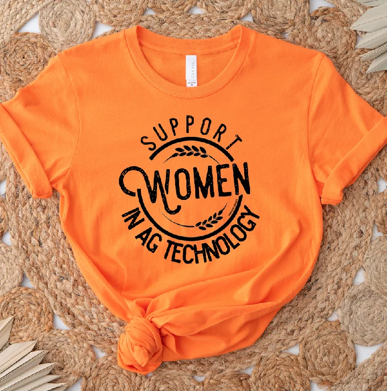 Support Women in AG Technology T-Shirt (XS-4XL) - Multiple Colors! Thin T-Shirt Open Front Quick Dry Support Women in AG Technology T-Shirt (XS-4XL) - Multiple Colors! Thin T-Shirt Open Front Quick Dry