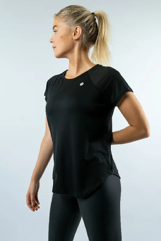 Original Workout T-Shirt With TENCEL™ Collared Crew Neck Turtle Neck