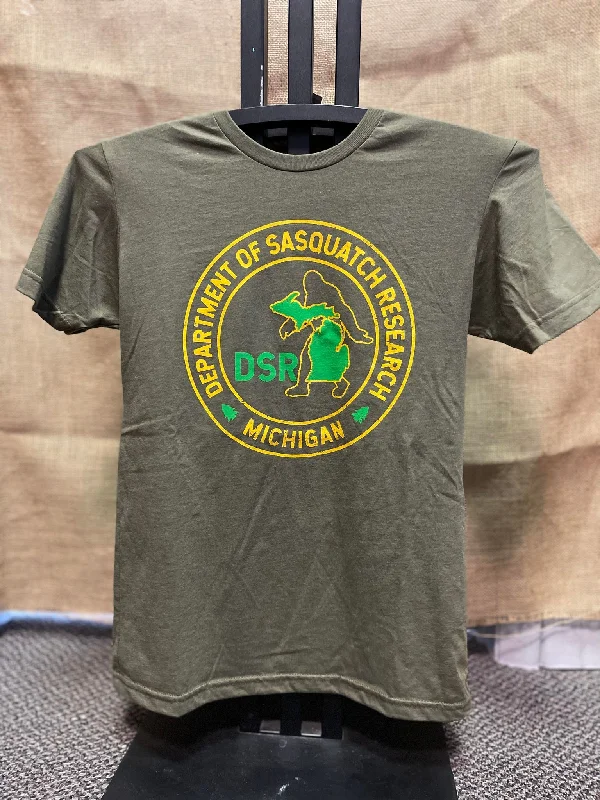 TST100 Dept. Of Sasquatch T-Shirt Knit Fabric Woven Fabric Fleece Fabric