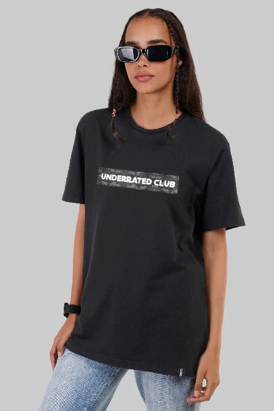 Underrated Camo Fusion Black Boyfriend Fit T-Shirt Women Machine Wash Dry Clean Hand Wash Underrated Camo Fusion Black Boyfriend Fit T-Shirt Women Machine Wash Dry Clean Hand Wash