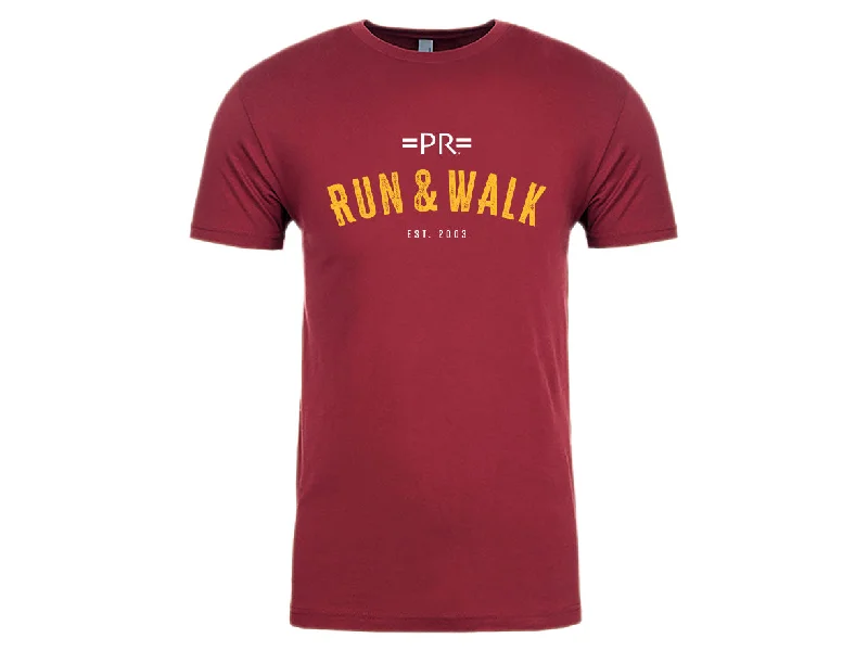 Unisex =PR= Run & Walk Graphic Tee - NEXT-PRRNWLKCY Mesh Blend Leather Blend Suede Blend