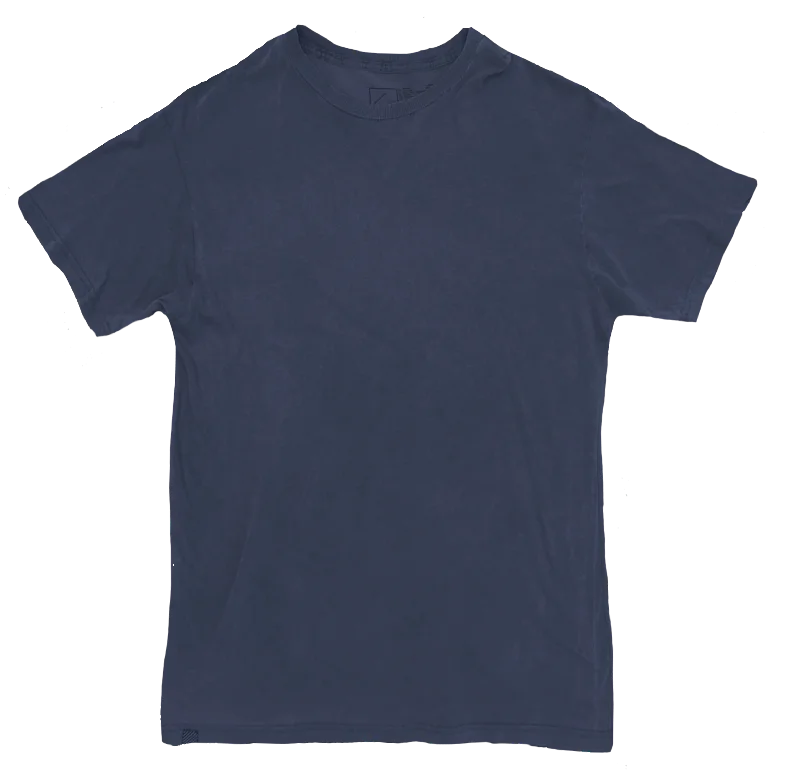 Unisex Vintage Wash Tee | Navy Fashionable Trendy Casual