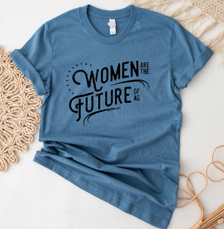 Women Are The Future of AG T-Shirt (XS-4XL) - Multiple Colors! Polka Dot Checkered Tartan