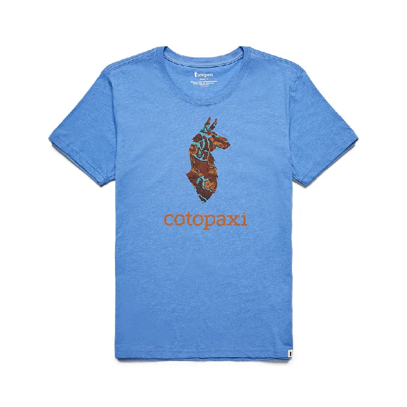 Women's Altitude Llama Organic T-Shirt Jersey Fabric Tulle Fabric Batik Fabric