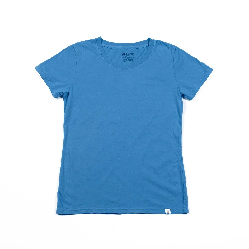 Women's Homesteader T-Shirt - Sapphire Anti-Shrink Durable Soft