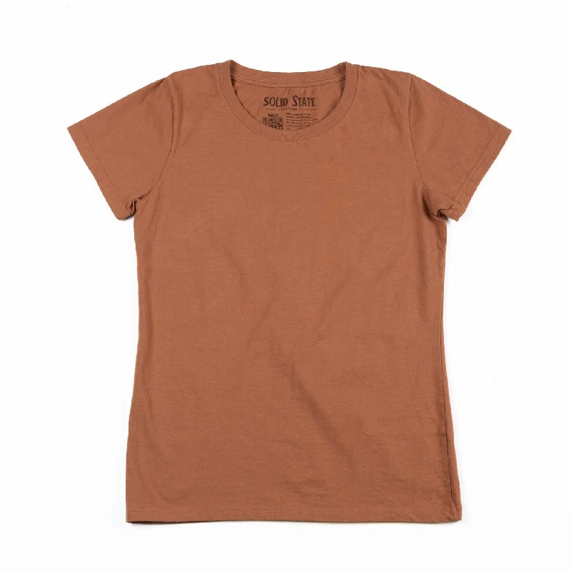 Women's North Carolina Cotton T-Shirt - Nutmeg Casual Formal Business