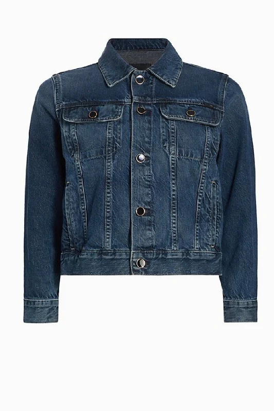 AG Denim Juno Denim Jacket - Palace Bomber Jacket Anorak Windbreaker