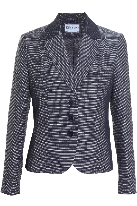 Busy Clothing Women Fine Stripe Jacket Black and White Rayon Jacket Velvet Jacket Corduroy Jacket Busy Clothing Women Fine Stripe Jacket Black and White Rayon Jacket Velvet Jacket Corduroy Jacket