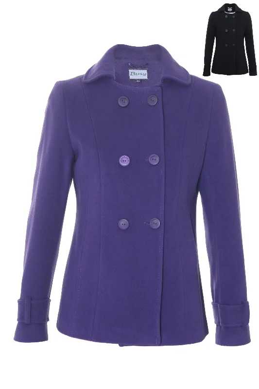 Busy Clothing Womens Wool Blend Jacket Coat Denim Jacket Leather Jacket Suede Jacket Busy Clothing Womens Wool Blend Jacket Coat Denim Jacket Leather Jacket Suede Jacket