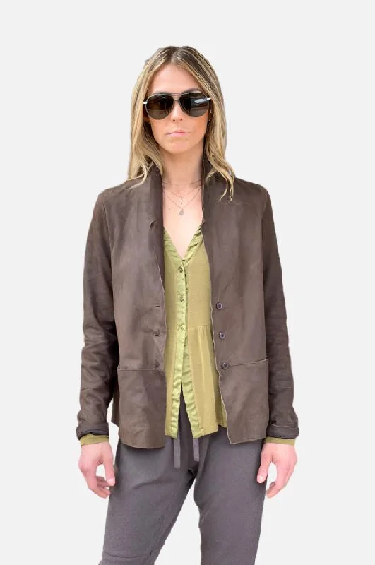 Jacket - Brown Appliqued Jacket Beaded Jacket Sequined Jacket