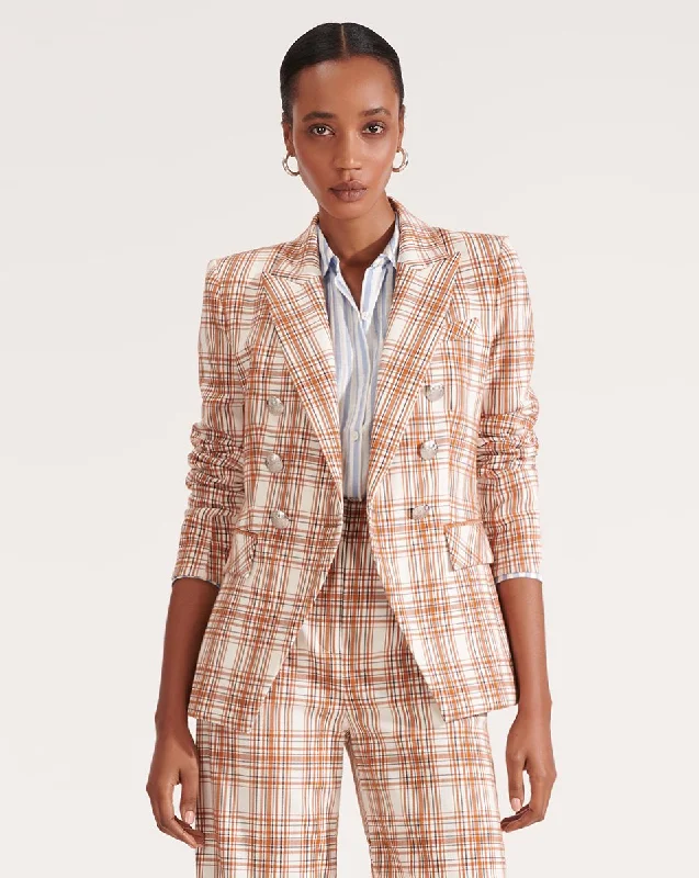 Miller Dickey Jacket - White Multi Nylon Fabric Polyester Fabric Spandex Fabric