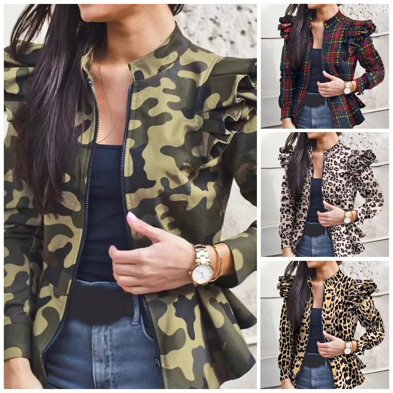 Retro Jacket (Various Styles) Herringbone Jacket Houndstooth Jacket Plaid Jacket