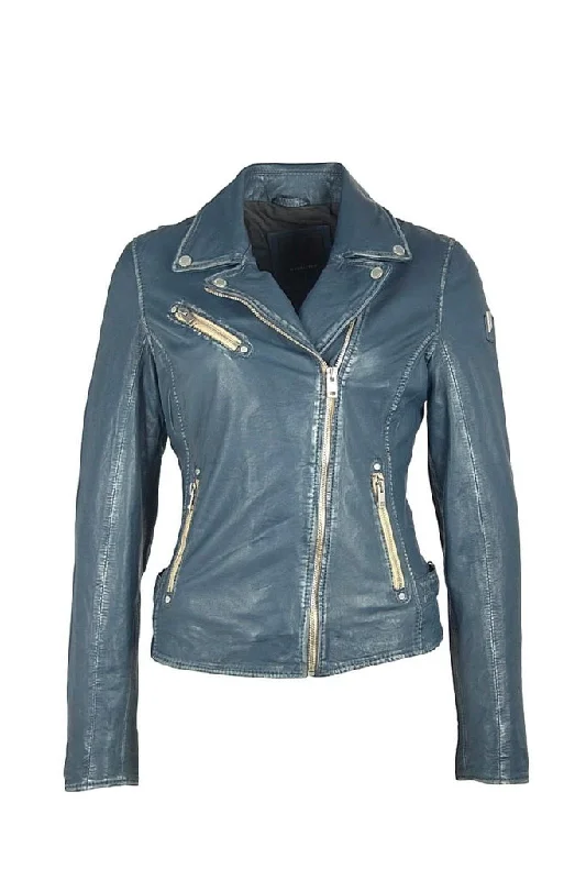 Sofia Jacket - Denim Print Jacket Jacquard Jacket Patchwork Jacket