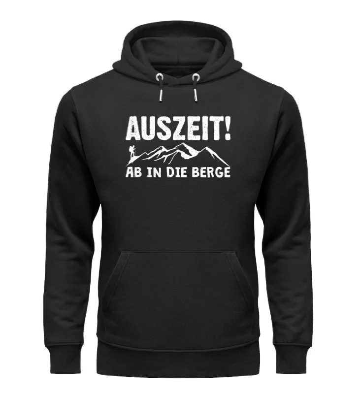 Auszeit, ab in die Berge - Unisex Premium Organic Hoodie Hoodie Sweatshirt Pullover